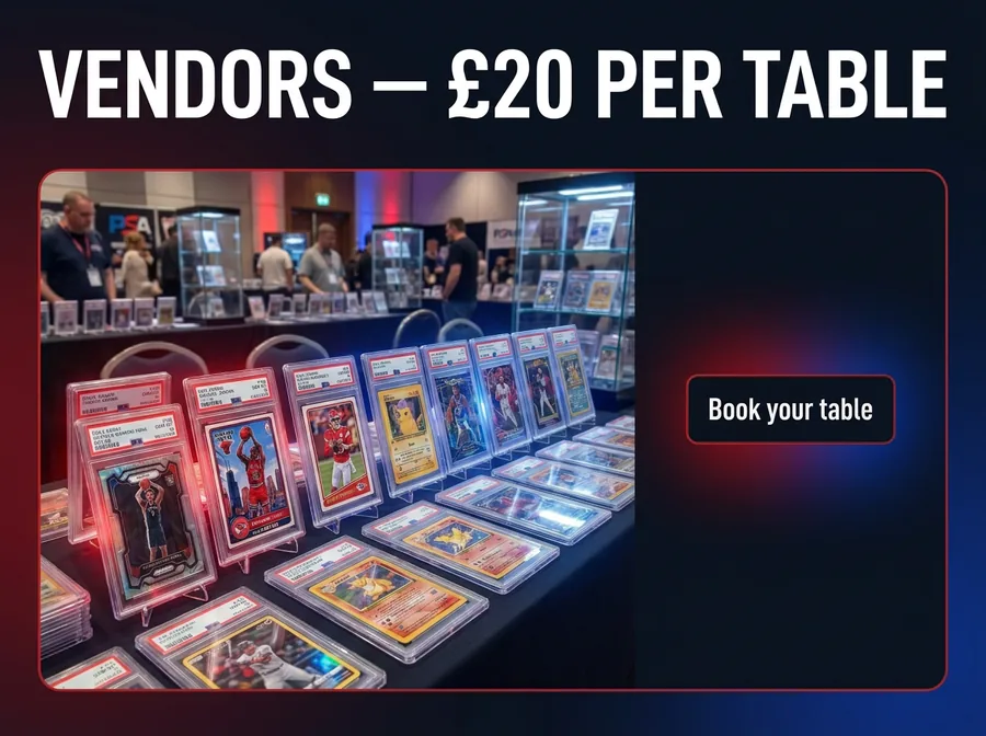 Vendors — £20 per table